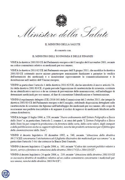 nuovo bollino